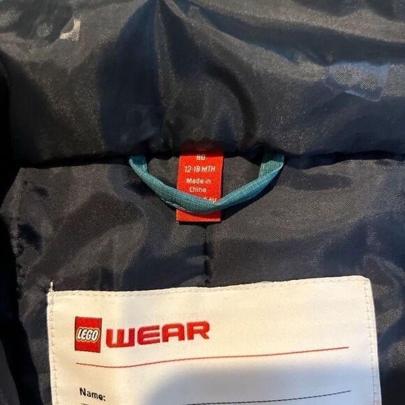 LEGO Wear Kid's Ski & Snow Pants Size 80 (12 TO 18 MONTHS) GREEN/BLUE - Picture 5 of 7